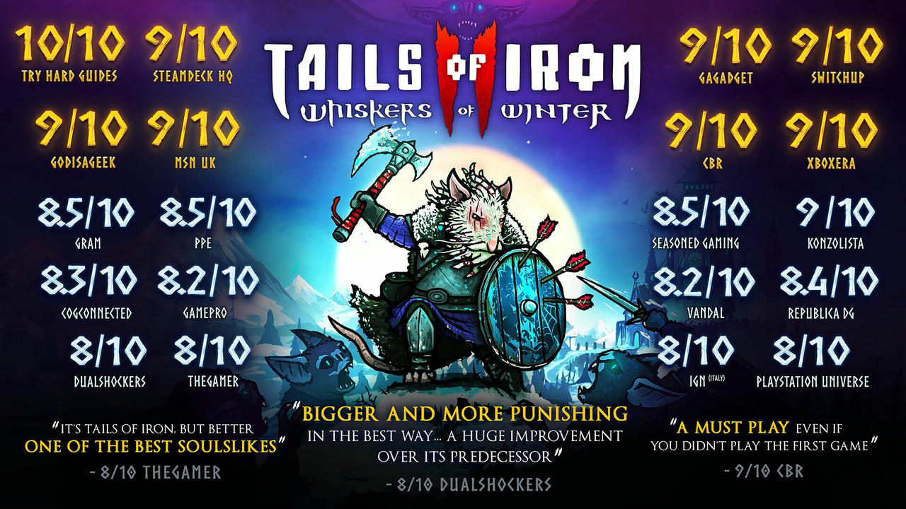 铁尾传奇2：冬之须 Tails of Iron 2 Whiskers of Winter v1.14555.20250128 免安装中文版[4.61GB]【B4806】